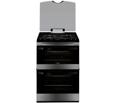 ZANUSSI  ZCG63330XA Gas Cooker - Stainless Steel & Black